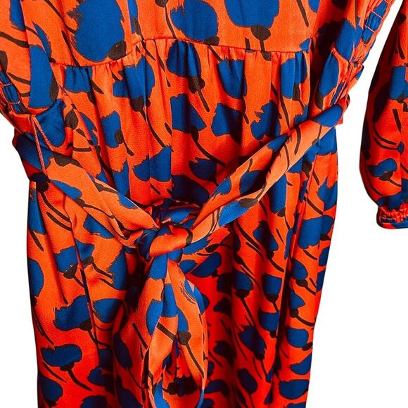 Kate Spade New York Poetic Floral Smocked Dress - Picture 8 of 15